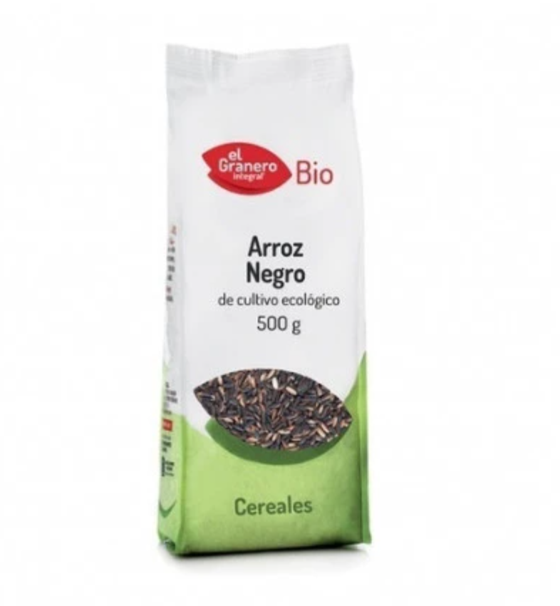 Arroz Negro Bio El Granero Integral 500 gr
