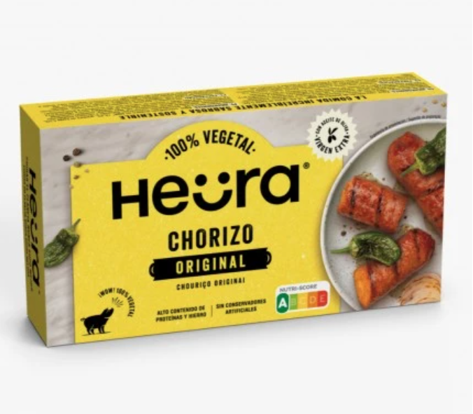 Chorizo Heura 4 uds 216 gr
