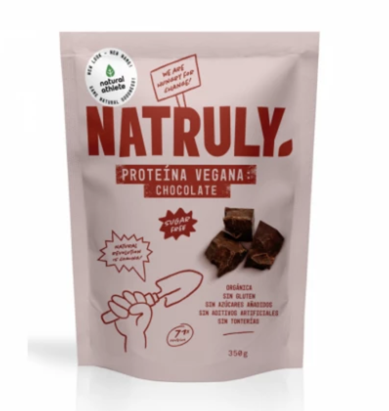 Proteína Vegana sabor Chocolate Bio 350 gr Natruly