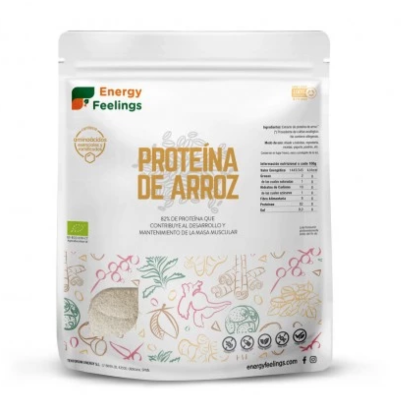 Proteína de Arroz Eco XL Pack Energy Feelings 500 gr