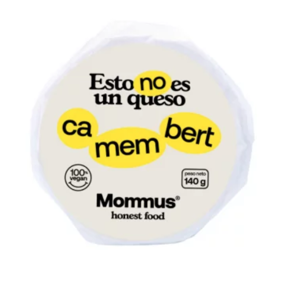 Queso Camembert Vegano Mommus 140 gr