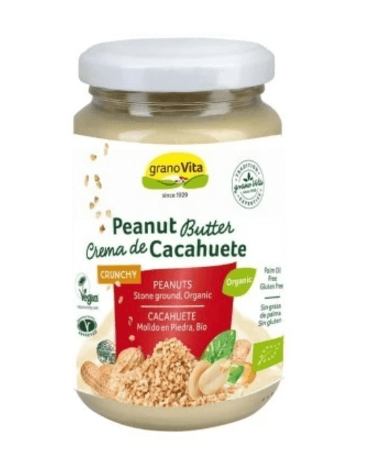 Crema de Cacahuete Crunchy Granovita 350 gr
